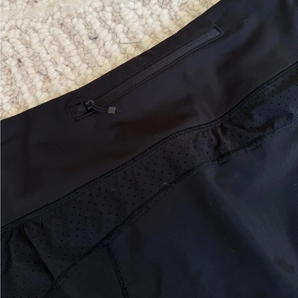 athleta run with it 14” skort‎ in black size XS